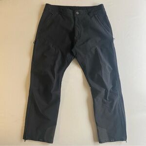 Kuhl Klash Pants Mens 36x30 Tapered Nylon Softshell Stretch Outdoor Hiking Chino